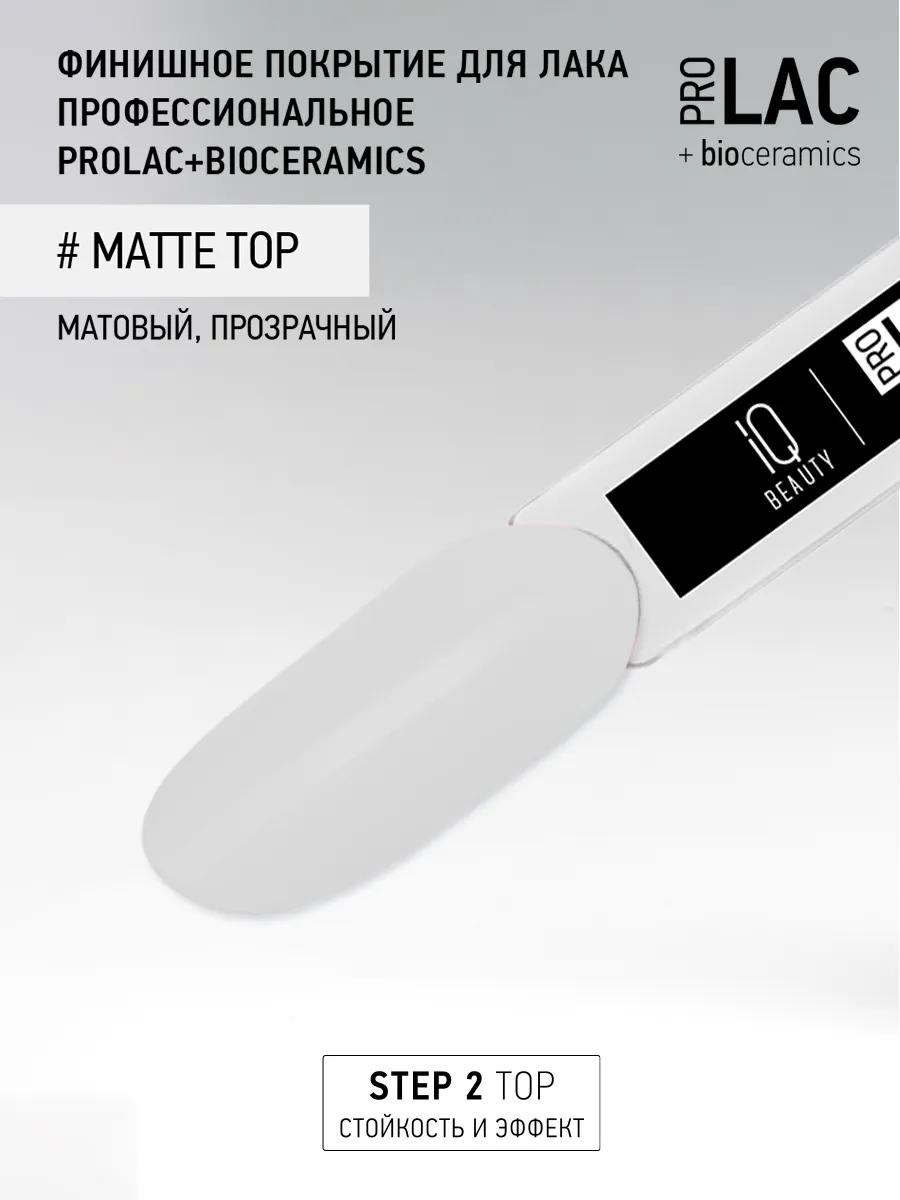 Топ для лака матовый Matte top, 12,5 мл.