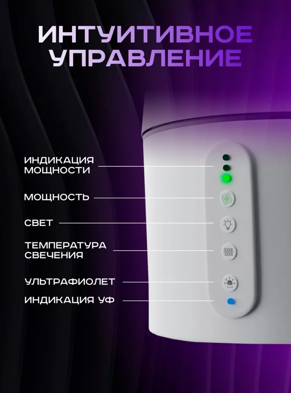 Пылесос для маникюра и педикюра Pro 4BLANC