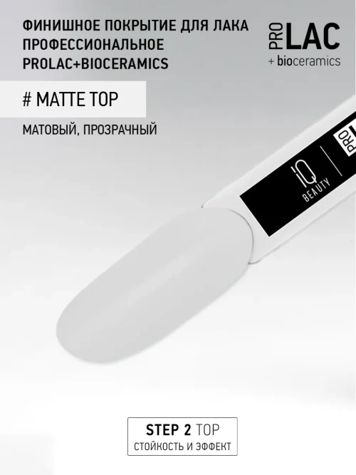Топ для лака матовый Matte top, 12,5 мл.