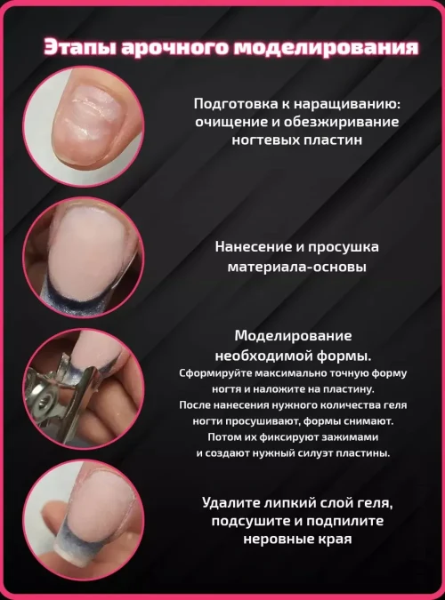 Набор зажимов фиксирующих металлических, 6 шт/уп