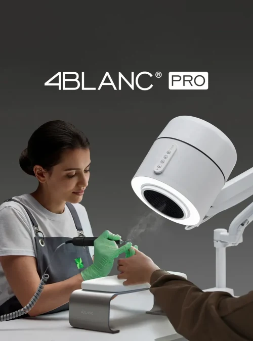 Пылесос для маникюра и педикюра Pro 4BLANC
