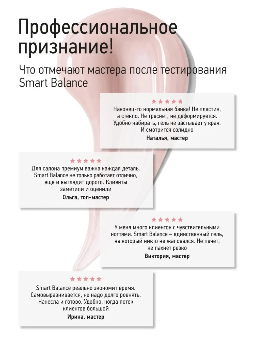 Гель моделирующий для ногтей Умный баланс/ Smart Balance, 15 гр (03)